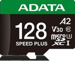 Карта памяти microSDXC UHS-I U3 A-Data Speed Plus 128 ГБ