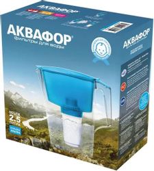 Фильтр-кувшин для очистки воды Аквафор Ультра P87A5F, коралловый, 2.5л