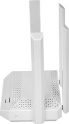 Wi-Fi роутер KEENETIC Netcraze Sprinter, Wi-Fi 6, AX3000, 4 WAN/LAN, белый