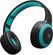 Изображение товара Наушники Digma BT-15, Bluetooth/3.5 мм, накладные, черный/голубой [bt-15blb]