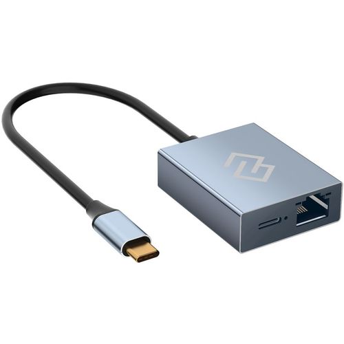 Стыковочная станция Digma DS-965, USB Type-C, 1хRJ-45, 1хUSB Type-C, 1хUSB 3.0, серый