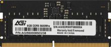 Изображение товара Оперативная память AGI DDR5 8ГБ 5600МГц SO-DIMM для ноутбуков OEM