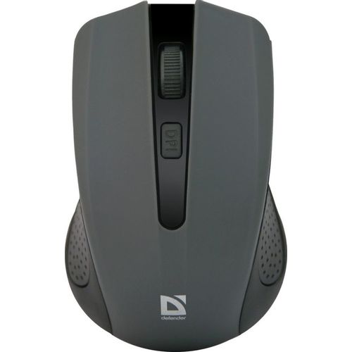 Мышь беспроводная Defender Accura MM-935, радио, оптическая, USB, 1600dpi, серый [52936]