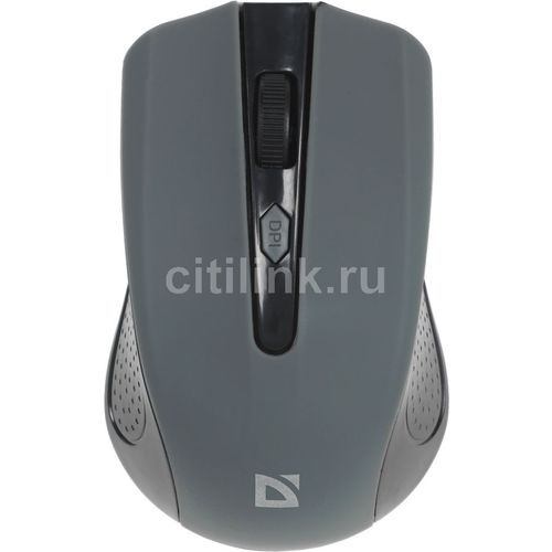 Мышь беспроводная Defender Accura MM-935, радио, оптическая, USB, 1600dpi, серый [52936]