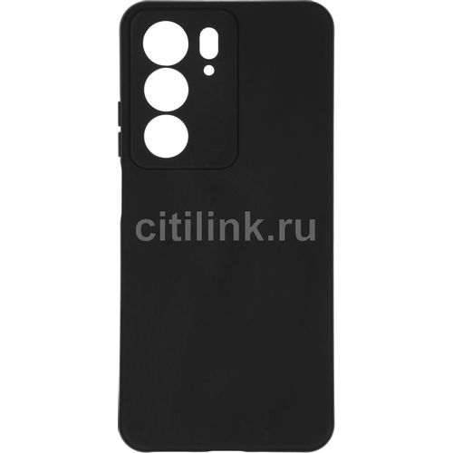 Чехол (клип-кейс) BORASCO Silicone Case, для Realme C75/C75X, черный [75159]