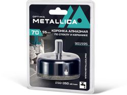 Коронка METALLICA 901595, по керамике, 70мм, цилиндрический
