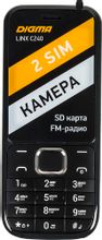 Сотовый телефон Digma Linx C240, черный – купить в Ситилинк | 1148066