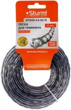 Изображение товара Леска для триммеров STURM! GT3535,  4мм, 15м [gt3535-4.0-sa-15]