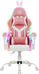 Кресло игровое Defender Ideal, экокожа, до 100кг,  розовый