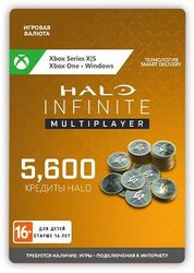 Пополнение игровой валюты Microsoft Halo Infinite: 5,000 Halo Credits +600 Bonus, регион: Россия