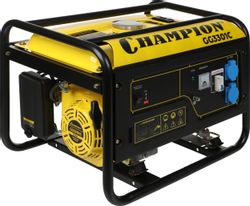 Изображение товара Бензиновый генератор CHAMPION GG3301C, 220 В, 3.1кВт Изображение товара Бензиновый генератор CHAMPION GG3301C, 220 В, 3.1кВт