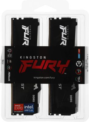 Оперативная память Kingston Fury Beast Black KF556C36BBEAK2-16