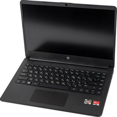 Ноутбук HP 14s-fq0094ur 3C8M4EA, 14", UWVA, AMD Ryzen 3 3250U 2.6ГГц, 2-ядерный, 4ГБ DDR4, 128ГБ SSD,  AMD Radeon, Windows 10 Home, черный