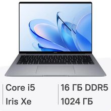Изображение товара Ноутбук Honor MagicBook 14 2023 14.2 IPS Intel Core i5 16ГБ SSD Windows 11