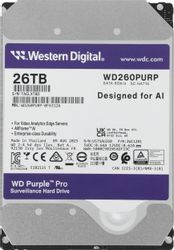 Изображение товара 26ТБ Жесткий диск WD Purple Pro WD260PURP,  SATA III,  3.5",  7200об/мин