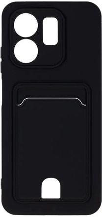 Чехол (клип-кейс) ZIBELINO Soft Matte Card Holder, для Infinix Hot 50 4G, черный [zsch-inf-h50i-cam-blk]