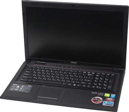 Ноутбук игровой MSI GP70 2OD-035RU 17.3", Intel Core i7 4700MQ 2.4ГГц, 4-ядерный, 8ГБ DDR3, 1000ГБ,  24ГБ SSD,  NVIDIA GeForce  GT 740M - 2 ГБ, Windows 8, черный [9s7-175812-035]