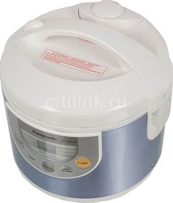 Мультиварка Panasonic SR-TMH10ATW, 490Вт, белый/голубой(мех.повреждения ...