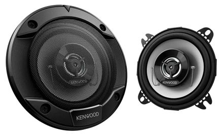 Колонки автомобильные Kenwood KFC-S1066, 10 см (4 дюйм.), комплект 2 шт.