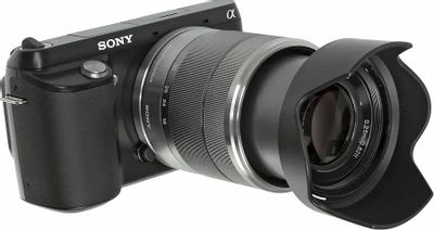Беззеркальный фотоаппарат Sony Alpha NEX-F3D kit ( SEL1855 18-55mm