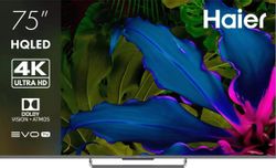Изображение товара 75" Телевизор HAIER Smart TV S6 HQLED, 4K Ultra HD, СМАРТ ТВ, Android TV, серый