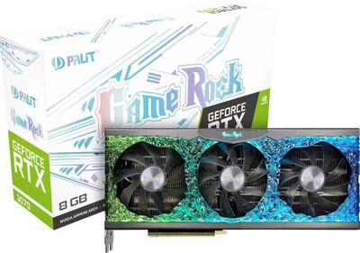 Видеокарта Palit NVIDIA GeForce RTX 3070 PA-RTX3070 GAMEROCK