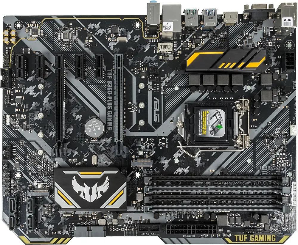 ASUS TUF B360 PLUS GAMING LGA 1151v2 Intel B360 ATX Ret 1062097