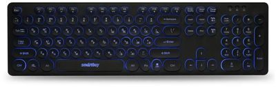 Характеристики Клавиатура SMARTBUY One 328, черный [sbk-328u-k ...