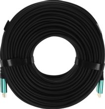 Изображение товара Кабель HDMI 2.1 50м позолоченные контакты черный CACTUS CS-HDMI-AOC-2.1-50