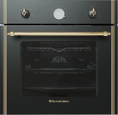 Духовой шкаф Electronicsdeluxe 6006.05эшв-009, черный матовый ...