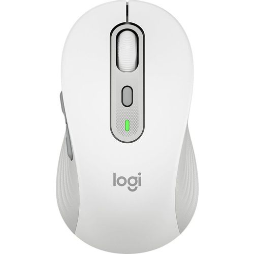 Мышь беспроводная Logitech M750, Bluetooth/Радио, оптическая, USB, 4000dpi, белый [910-006271]