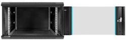Шкаф коммутационный EXEGATE EC-WM-6U.600 EX298606RUS настенный, стеклянная передняя дверь, 6U, 600x370x600 мм
