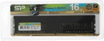 Оперативная память Silicon Power SP016GBLFU320B02 DDR4 -  1x 16ГБ 3200МГц, DIMM,  Ret