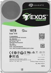 Изображение товара 18ТБ Жесткий диск Seagate Exos X18 ST18000NM000J, SATA III, 3.5", 7200об/мин Изображение товара 18ТБ Жесткий диск Seagate Exos X18 ST18000NM000J, SATA III, 3.5", 7200об/мин