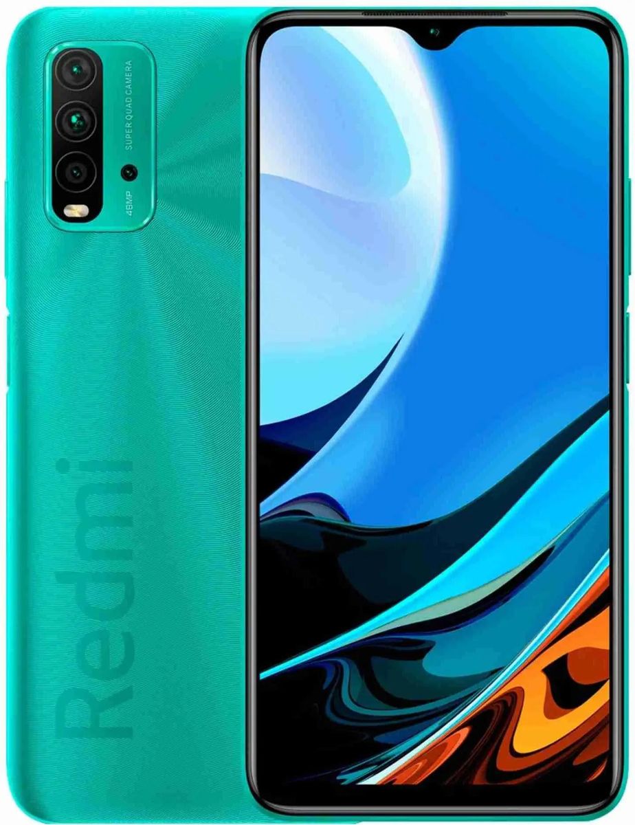 Смартфон Xiaomi Redmi 9T 4/128Gb, зеленый – купить в Ситилинк | 1490099