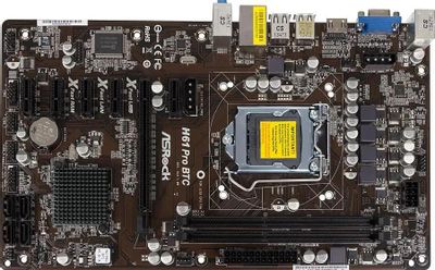Asrock h61 new arrivals pro btc