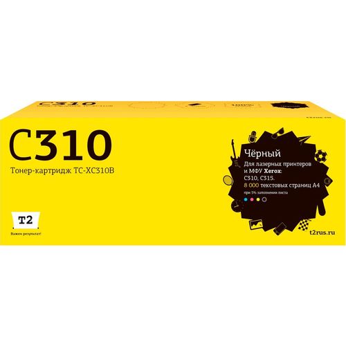 Картридж T2 TC-XC310B, 006R04364, черный / TC-XC310B