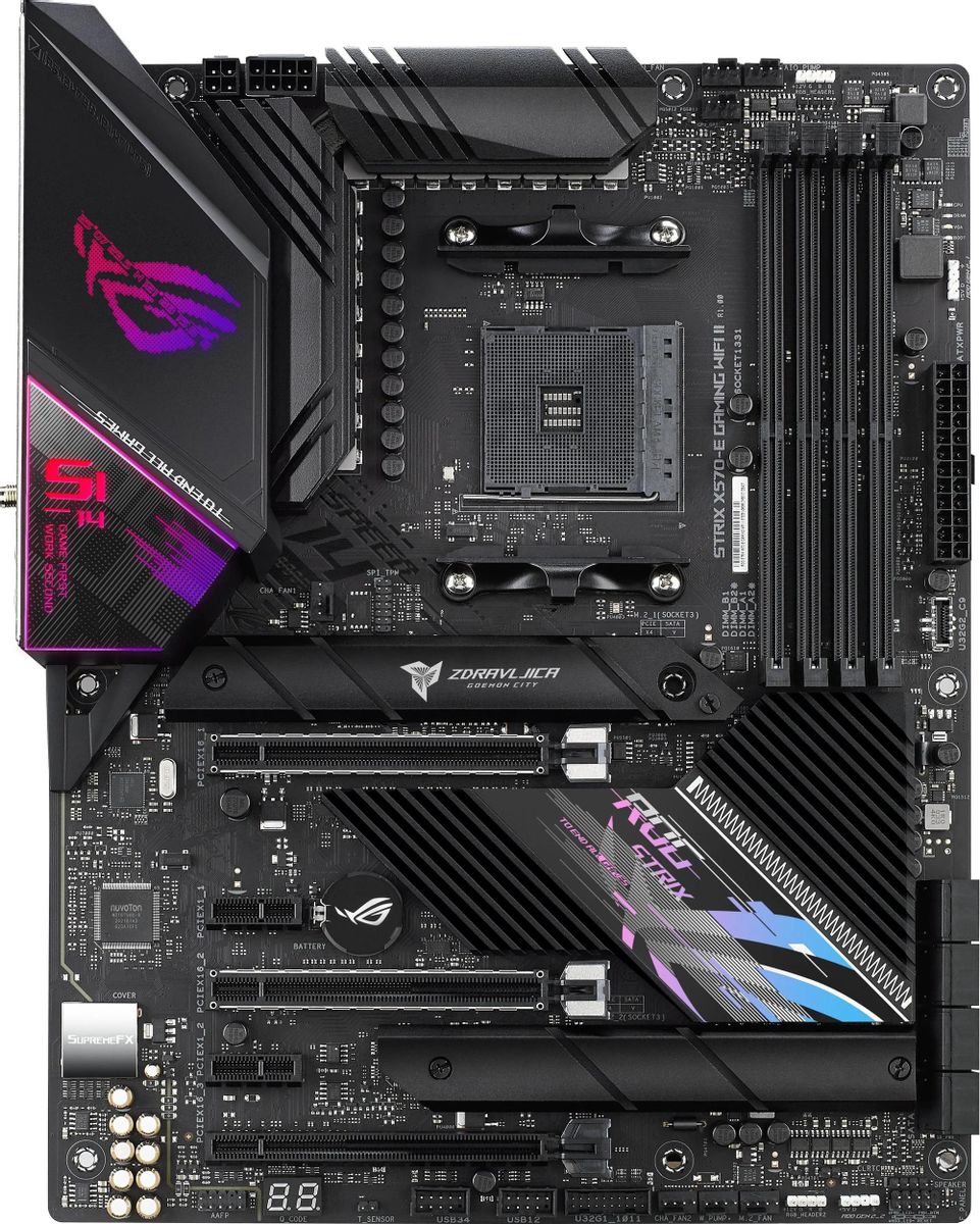 ASUS ROG STRIX X570 E GAMING WIFI II SocketAM4 AMD X570 ATX Ret 1622856