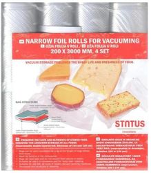 Изображение товара Пакеты для вакуумной упаковки STATUS VB, 20см x 300см Изображение товара Пакеты для вакуумной упаковки STATUS VB, 20см x 300см