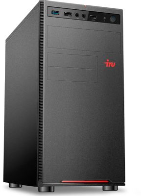 Компьютер iRU Опал 613 Intel Core i3 12100,  DDR4 8ГБ, 512ГБ(SSD),  Intel UHD Graphics 730,  FreeDOS,  черный [2002031]