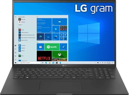Ультрабук LG Gram 17 17", Intel Core i7 1165G7 2.8ГГц, 4-ядерный, 16ГБ LPDDR4x, 512ГБ SSD,  Intel Iris Xe graphics, Windows 10 Home, черный [17z90p-g.ah78r]