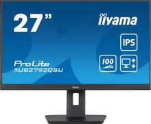 Изображение товара 27" Монитор Iiyama ProLite XUB2792QSU-B6,  2560x1440,  IPS,  100Гц,  1хHDMI,  1хDP,  черный