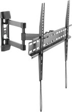 Изображение товара Кронштейн для телевизора ULTRAMOUNTS UM879 настенный поворотно-выдвижной наклонный черный 37-70"