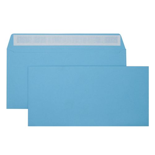 Конверт Buro 225А.10A, C65, 114x229мм, клеевой слой, ассорти, 10