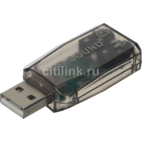 Звуковая карта USB TRUA3D, 2.0, Ret [asia usb 6c v]