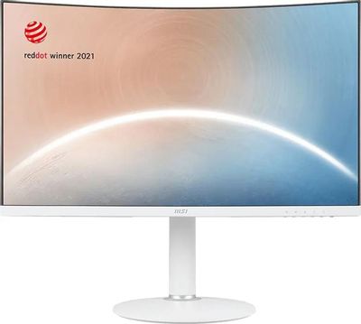 27" Монитор MSI Modern MD271CPW, 1920x1080, VA, 75Гц, 1хHDMI, 1хType-С ...