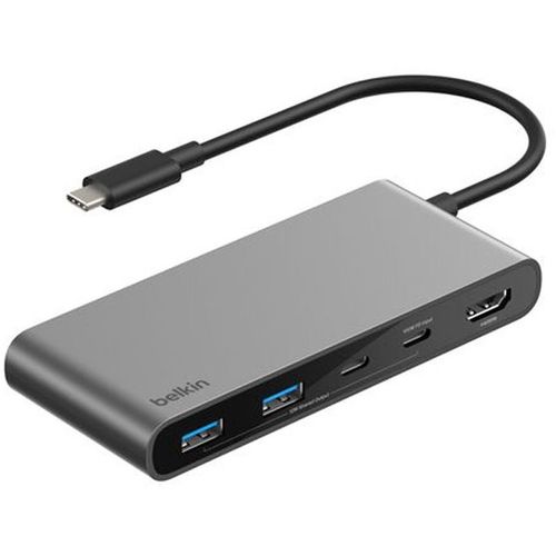 Хаб (разветвитель) Belkin AVC023hqSGY, серый