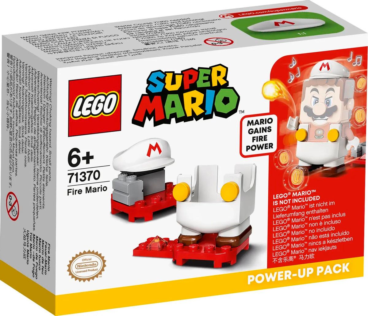 Отзывы на Конструктор Lego Super Mario Марио-пожарный. Набор усилений,  71370 в интернет-магазине СИТИЛИНК (1478030)