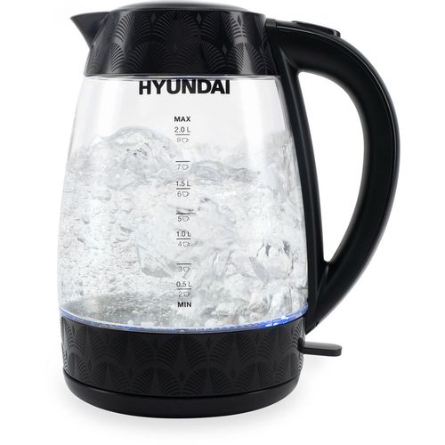 Чайник электрический Hyundai HYK-G4505, 2л, стекло/пластик