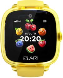 Смарт-часы ELARI KidPhone Fresh 4G,  1.4",  с SIM,  желтый